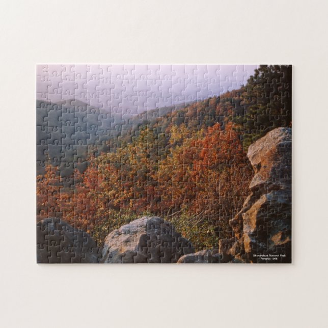 Herbstlandschaft, Shenandoah-Nationalpark Puzzle (Horizontal)