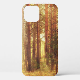 Herbstlandschaft, Sonnenstrahlen in den Vororten Case-Mate iPhone Hülle