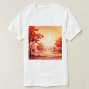 Herbstlandschaft T-Shirt