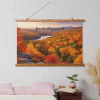 Herbstlandschaft-Wandtapete Geschenk