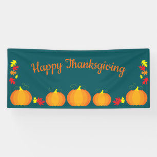 Herbstlaub Autumn Pumpkin Erntedank Banner