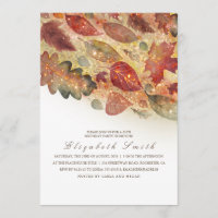 Herbstlaub Birthday Party