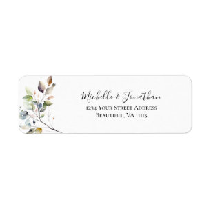 Herbstlaub Botanische Hochzeit im Wasser