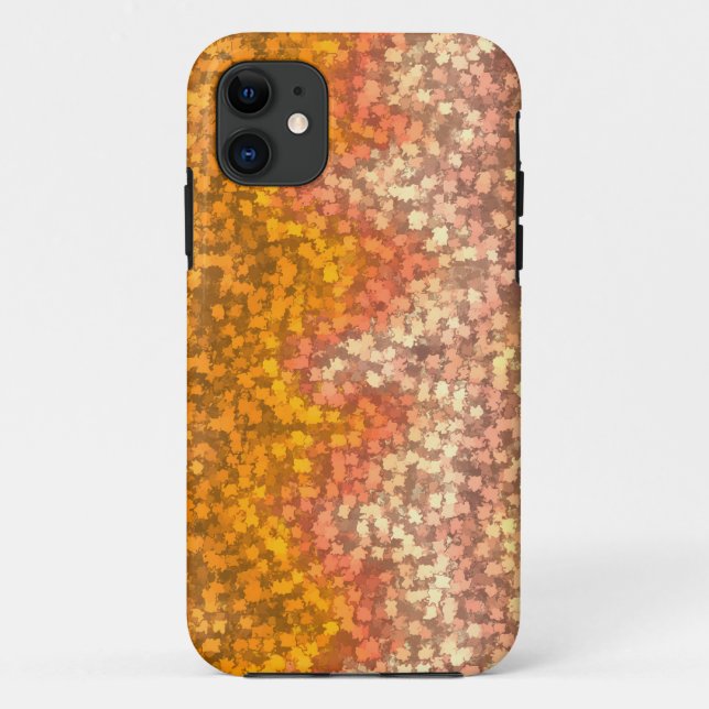 Herbstlaub Camouflage Case-Mate iPhone Hülle (Rückseite)