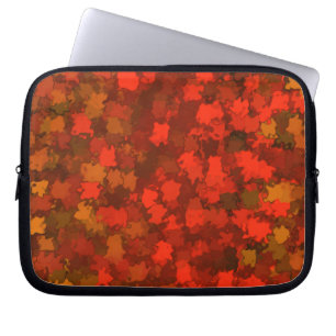Herbstlaub Camouflage Laptopschutzhülle