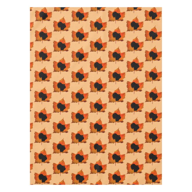 HERBSTLAUB ERNTEDANK TÜRKEI TISCHDECKE (Vorderseite)