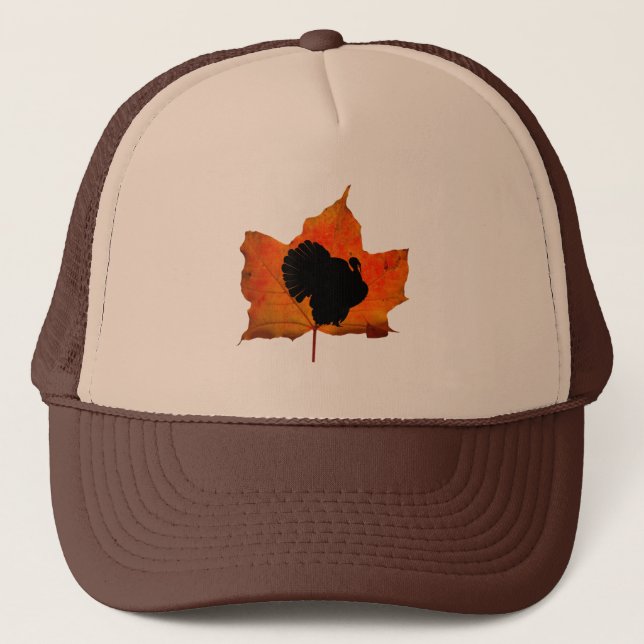 HERBSTLAUB ERNTEDANK TÜRKEI TRUCKERKAPPE (Vorderseite)