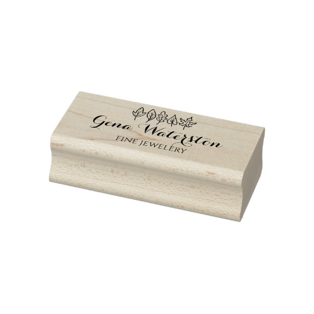 Herbstlaub, erstellen Sie Ihren eigenen Gummi Gummistempel (Stempel)