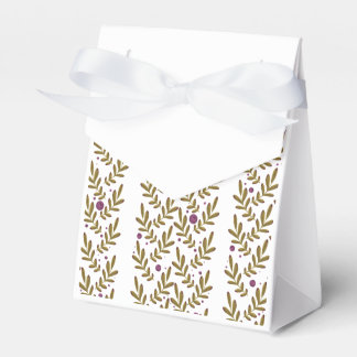 Herbstlaub Favor Box Set Geschenkschachtel