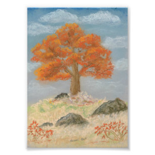 Herbstlaub Fotodruck