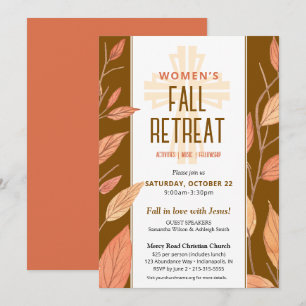 Herbstlaub Frauenkirche Einladung