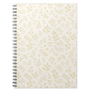 Herbstlaub Goldenes Weizen - Neutral Notizblock