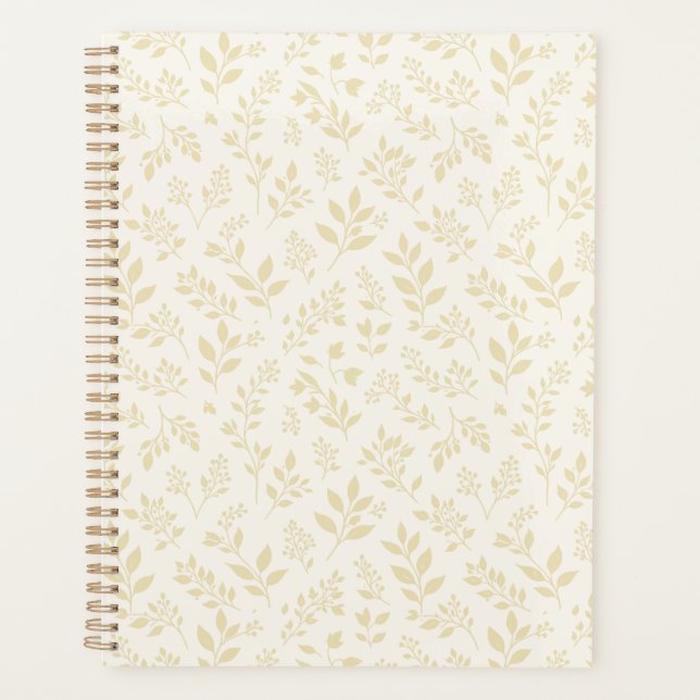 Herbstlaub Goldenes Weizen - Neutral Planer (Vorderseite)