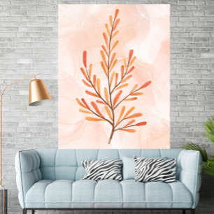 Herbstlaub im Herbst Wasserfarbenes Botanisches Po Poster