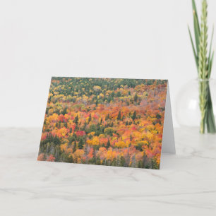 Herbstlaub Keweenaw-Halbinsel, Michigan Karte