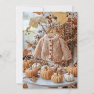 Herbstlaub & Kleine Ärmel   Kürbisfeld Einladung