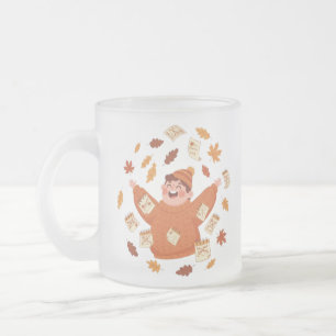 Herbstlaub Kunst Spielereiherbst-Design Mattglastasse