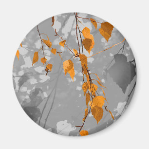 Herbstlaub Magnet