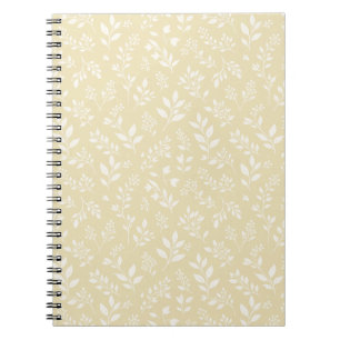 Herbstlaub Neutral - Golden Weizen Notizblock