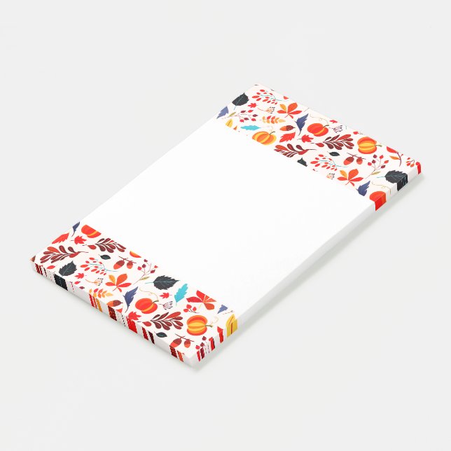 Herbstlaub Post-it® Notizen (angewinkelt)