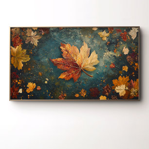 Herbstlaub Poster