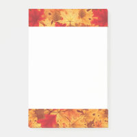Herbstlaub Postnotizen