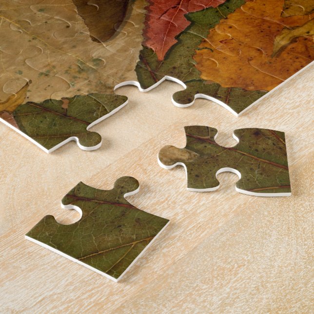 Herbstlaub - Puzzlespiel Puzzle (Seite)