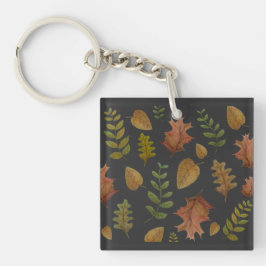 Herbstlaub Schlüsselanhänger