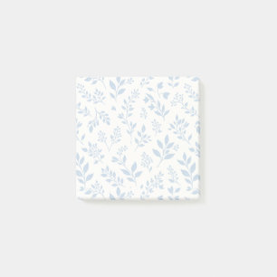 Herbstlaub Staubblau - Neutral Post-it Klebezettel