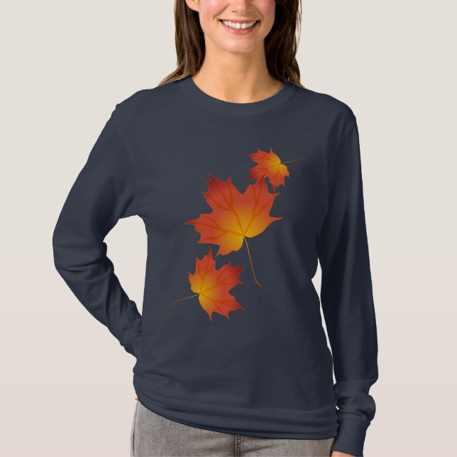 Herbstlaub T-Shirt (Vorderseite)