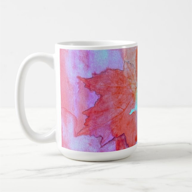Herbstlaub Tasse (Links)