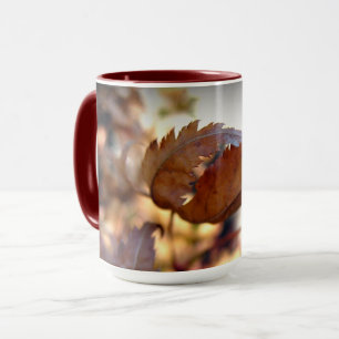 Herbstlaub-Tasse Tasse