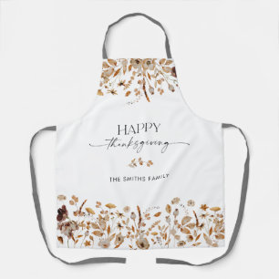 Herbstlaub Thanksgiving All-Over Druck Schürze