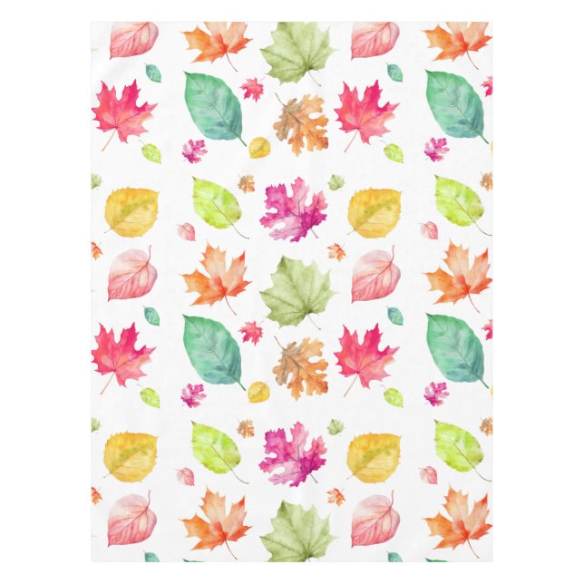 Herbstlaub Tischdecke (Vorderseite)