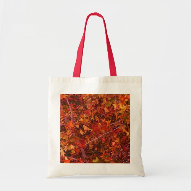 Herbstlaub Tragetasche (Vorne)