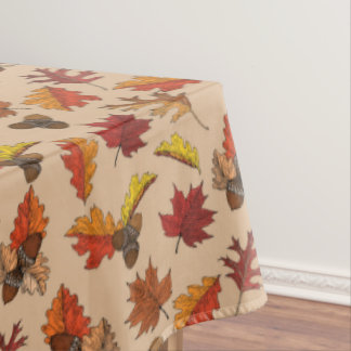 Herbstlaub und Acorn Design Tablecloth Tischdecke