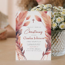 Herbstlaub und Feathers Son Christening