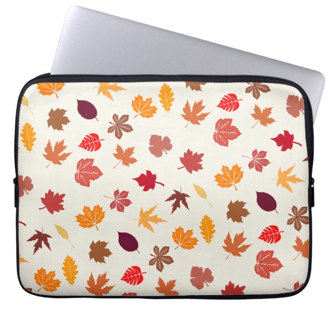 Herbstlaub von Autumn Vibes Laptopschutzhülle (Vorderseite)