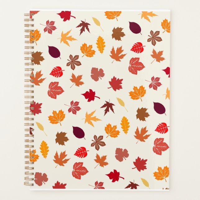 Herbstlaub von Autumn Vibes Planer (Vorderseite)