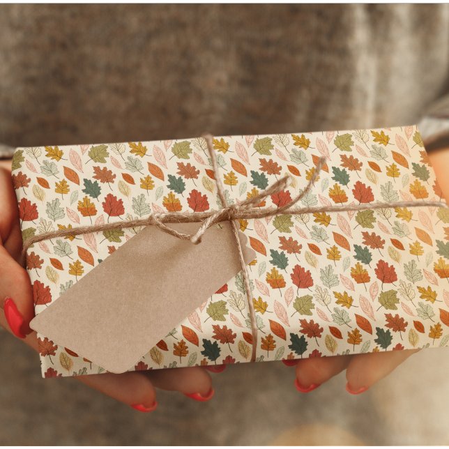 Herbstlaub Wrapping Paper - Cosy Herbst Geschenkwr Geschenkpapier (Von Creator hochgeladen)