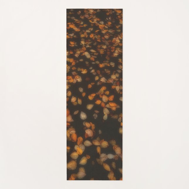 Herbstlaub  yogamatte (Vorderseite)