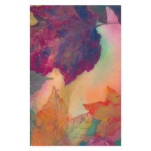 Herbstlaube entlang der Küste in NE Stationary