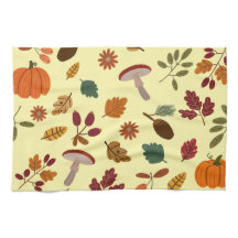 Herbstlaube & Ernte Pattern Küchentücher