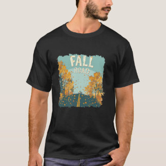 Herbstlaube für das Herbststraßenkostüm T-Shirt