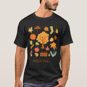 Herbstlaube genießen die farbenfrohe Jahreszeit T-Shirt