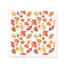 Herbstlaube im Herbst ohne Farbe - nahtloses Muste