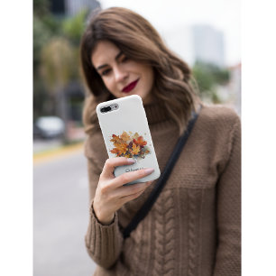 Herbstlaube in Aquarellfarben individuell anpassba Case-Mate iPhone Hülle