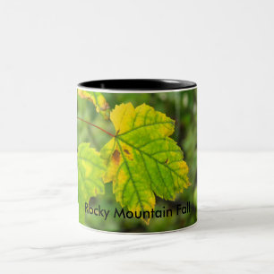 Herbstlaube in den Rockies 11oz Tasse