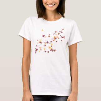 Herbstlaube Lange schluckte Frau T - Shirt