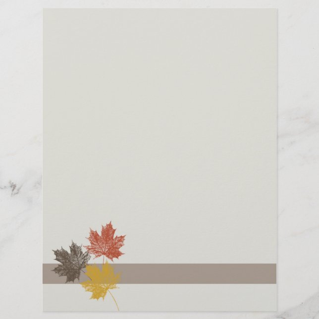 Herbstlaube Letterhead (Vorderseite)